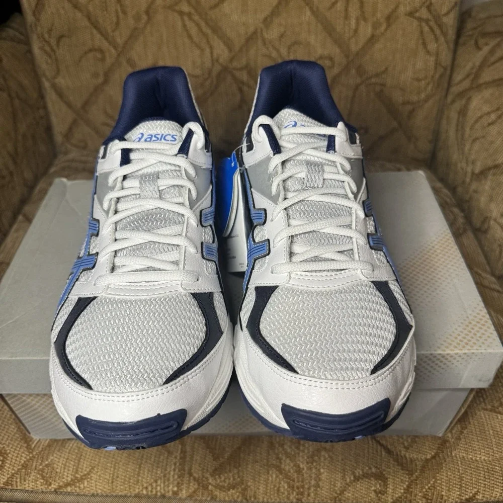 Asics Gel Isota 190TR Y2K Shoes Womens‎ 13 White Blue Silver Retro Sneakers